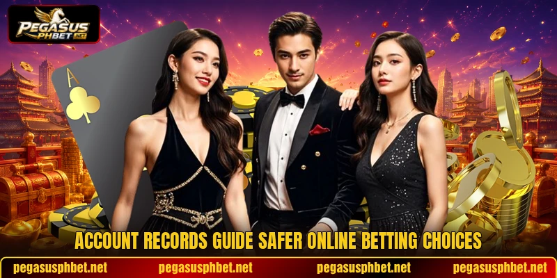Account records guide safer online betting choices