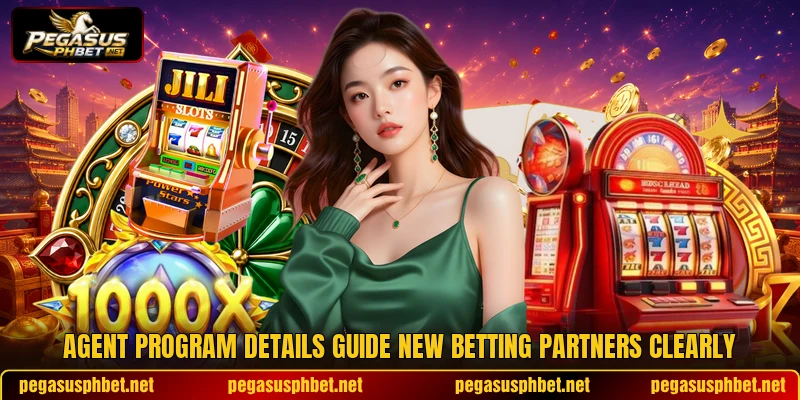 Agent program details guide new betting partners clearly