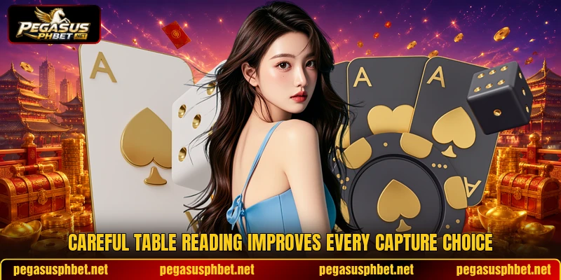 Careful table reading improves every capture choice Careful table reading improves every capture choice