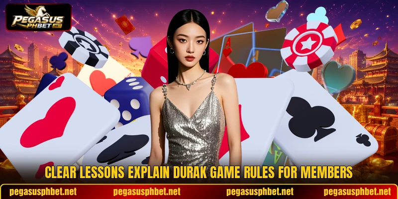 Clear lessons explain durak game rules for members Clear lessons explain durak game rules for members