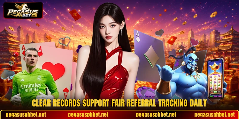 Clear records support fair referral tracking daily