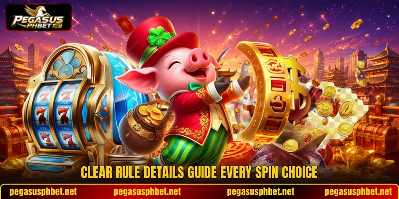 Clear rule details guide every spin choice Clear rule details guide every spin choice