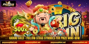 Kabuki Gold - Follow Stage Symbols For Prize Wins Now