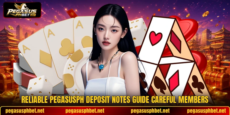 Reliable PEGASUSPH deposit notes guide careful members
